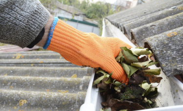 gutter cleaning<br />
